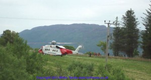 Loch Ness Helicopter Rescue